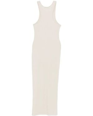 Entire studios Midi Muscle Tank Dress - White