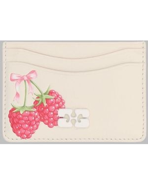Ganni Mini Wallet - Pink