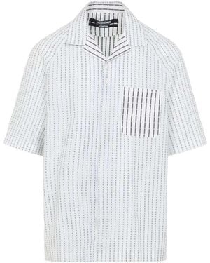 Jacquemus La Chemise Romarin Mc - Weiß