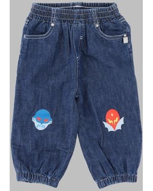 Stella McCartney Girls Soft Fabric Trousers - Blue
