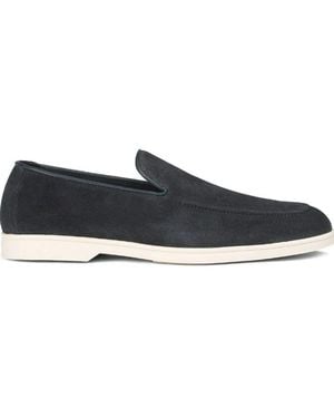 Doucal's Wildleder-Loafer - Blau