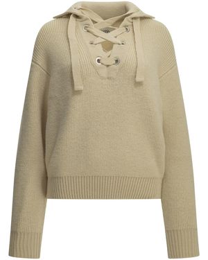 Isabel Marant Polopullover "Ydalia". - Natur