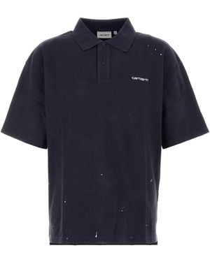 Carhartt Piquet S/S Painter Polo - Blue