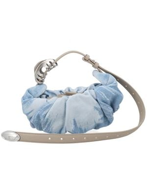 DIESEL Mini Hobo Handbag - Blue