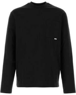 Jil Sander Cotton T Shirt - Black