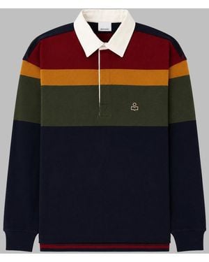 Isabel Marant Polo "Brandon" - Blue