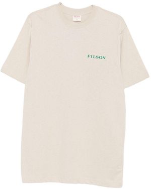 Filson Printed Cotton T-Shirt - White