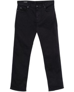 Emporio Armani Slim Fit Denim Jeasn - Black