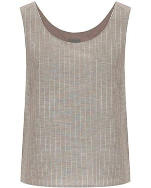 Max Mara Caliga Top - Gray