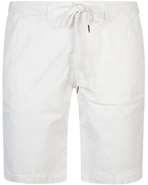 BRIGLIA Drawstring Shorts - White