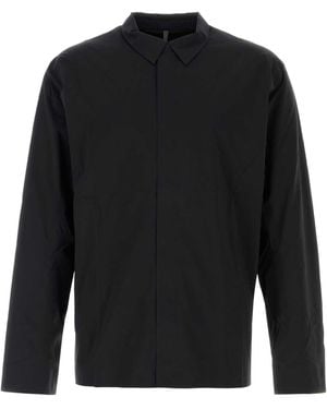 Veilance Stretch Nylon Metry Shirt - Black