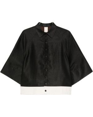 SOH Silk Blouse - Black