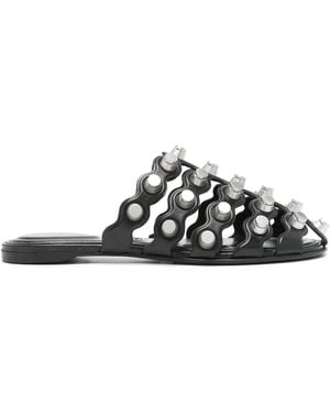 Alexander Wang Rexa Cage Slide - Black