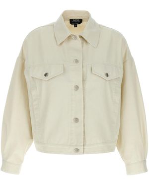 A.P.C. 'Cally' Jacke - Weiß
