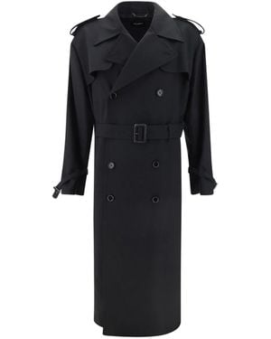 Dolce & Gabbana Dolce E Gabbana Wool Coat - Nero