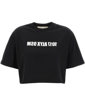 1017 ALYX 9SM 1017 Alyx 9 SM Logo Print T -Shirt - Schwarz