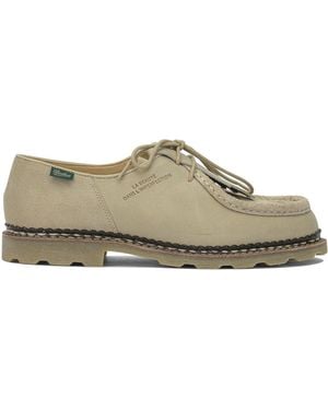 Paraboot Leather Lace-Up Shoes - Grey