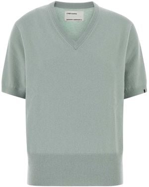 Extreme Cashmere Pastel Stretch Cashmere Blend Jumper - Green