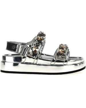 Tory Burch 'kira' Sandalen - Wit