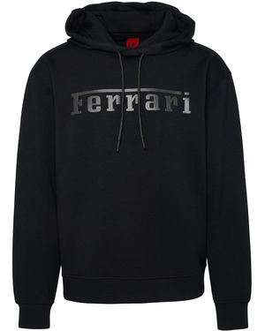 Ferrari Viscose Hoodie - Blue