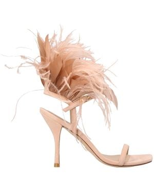 Stuart Weitzman 'Plume' Sandalen - Pink