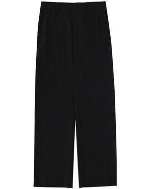 Gucci Wool Blend Tailored Trousers - Black
