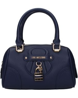 Love Moschino Liebe Moschino Handtaschen Frauen Polyurethan Blau/Blau Nacht