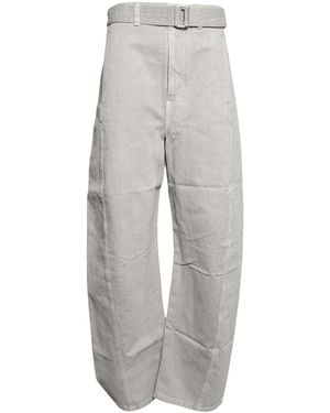 Lemaire Pantalones - Gris