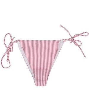MC2 Saint Barth Verstellbarer Schnürsenkel Bikiniboden - Pink