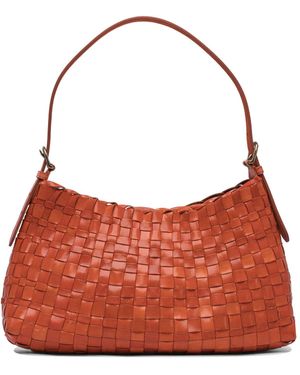Dragon Diffusion Hobo Salvage Irregular Woven Hobo 36 X22 X15 Cm - Red