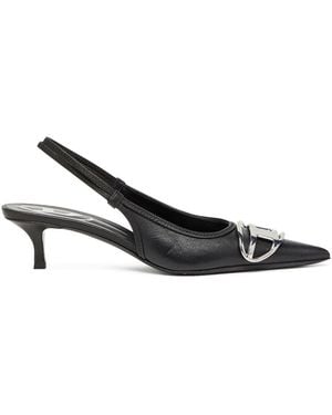 DIESEL D-Venus Slingback-Pumps 40Mm - Schwarz