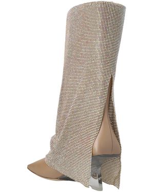 ショートブーツ・ブーティ BENEDETTA BRUZZICHES 'Virginia' boots Beige Leather boots Benedetta Bruzziches Beige size 39 EU in