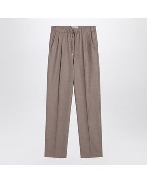 Max Mara Dove Cashmere Trousers - Brown
