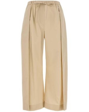 Loewe Poplin Paula S Ibiza Pant - Natural