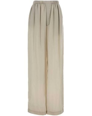 Balenciaga Sand Cupro Pyjamas Pant - White
