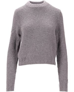 B.B. Wallace Pull ras du cou - Gris