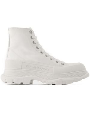 McQueen Tread Slick Sneakers - Gray