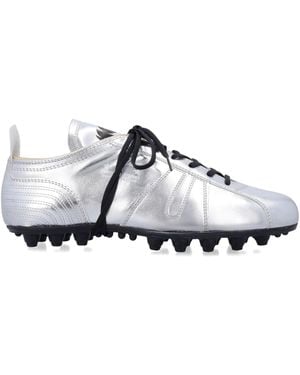 Pantofola D Oro 540 Suola Calcio Nera Vitello - White