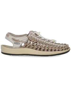 Keen Uneek Pale Sandal - White