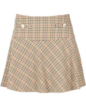 Semicouture Skirts - Natural