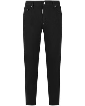 DSquared² 'Skater' Cotton Jeans - Black
