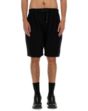 South2 West8 Twill Bermuda Shorts - Black