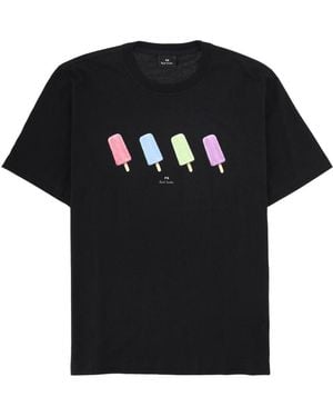 Paul Smith T Shirt "Lollies" - Black