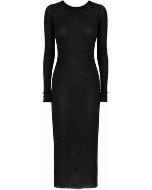 Rick Owens Long Dress - Black