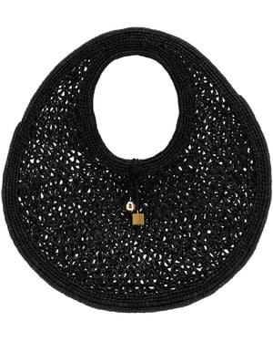 Jacquemus 'Le Rond Spiaggia' Handbag - Black