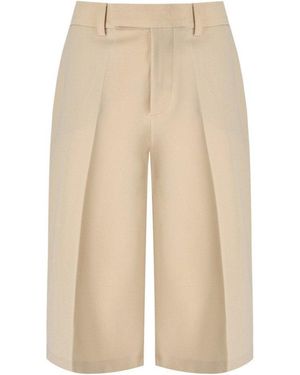 FEDERICA TOSI Butter Bermudashorts - Natural