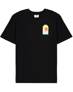 CASABLANCA T Shirt With Print - Black