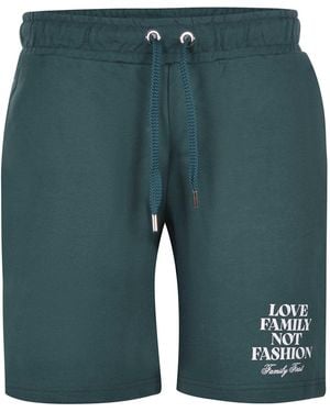 FAMILY FIRST Shorts Made Of Cotton - Green