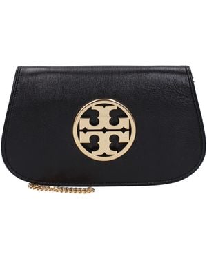 Tory Burch Clutch Reva Women Skin Black - Negro