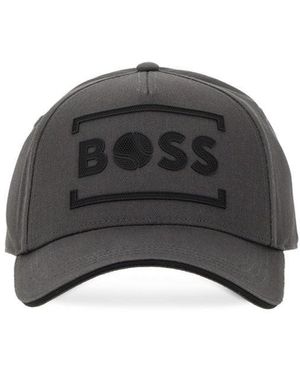BOSS Baseballhut mit Logo - Grau